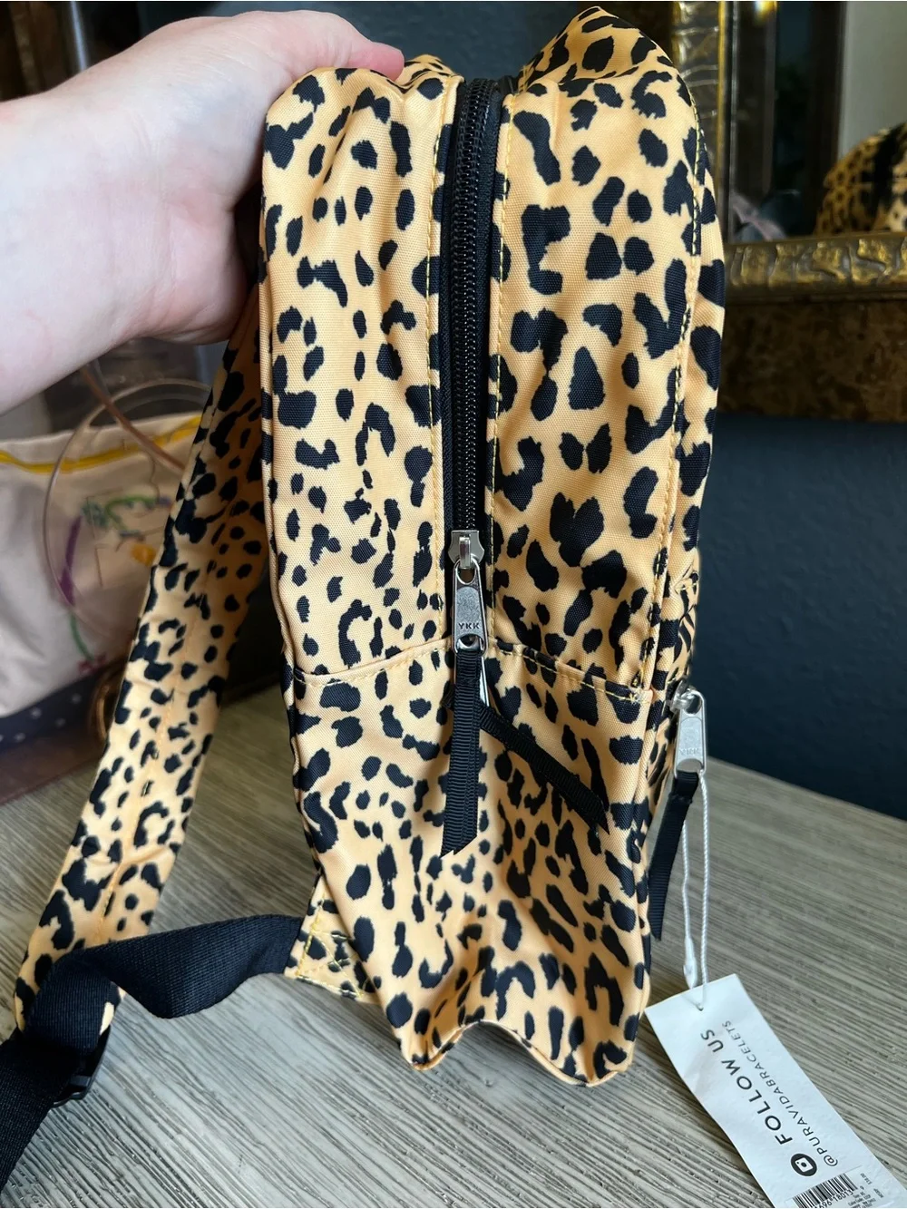 🆕 Pura Vida Leopard Print Backpack