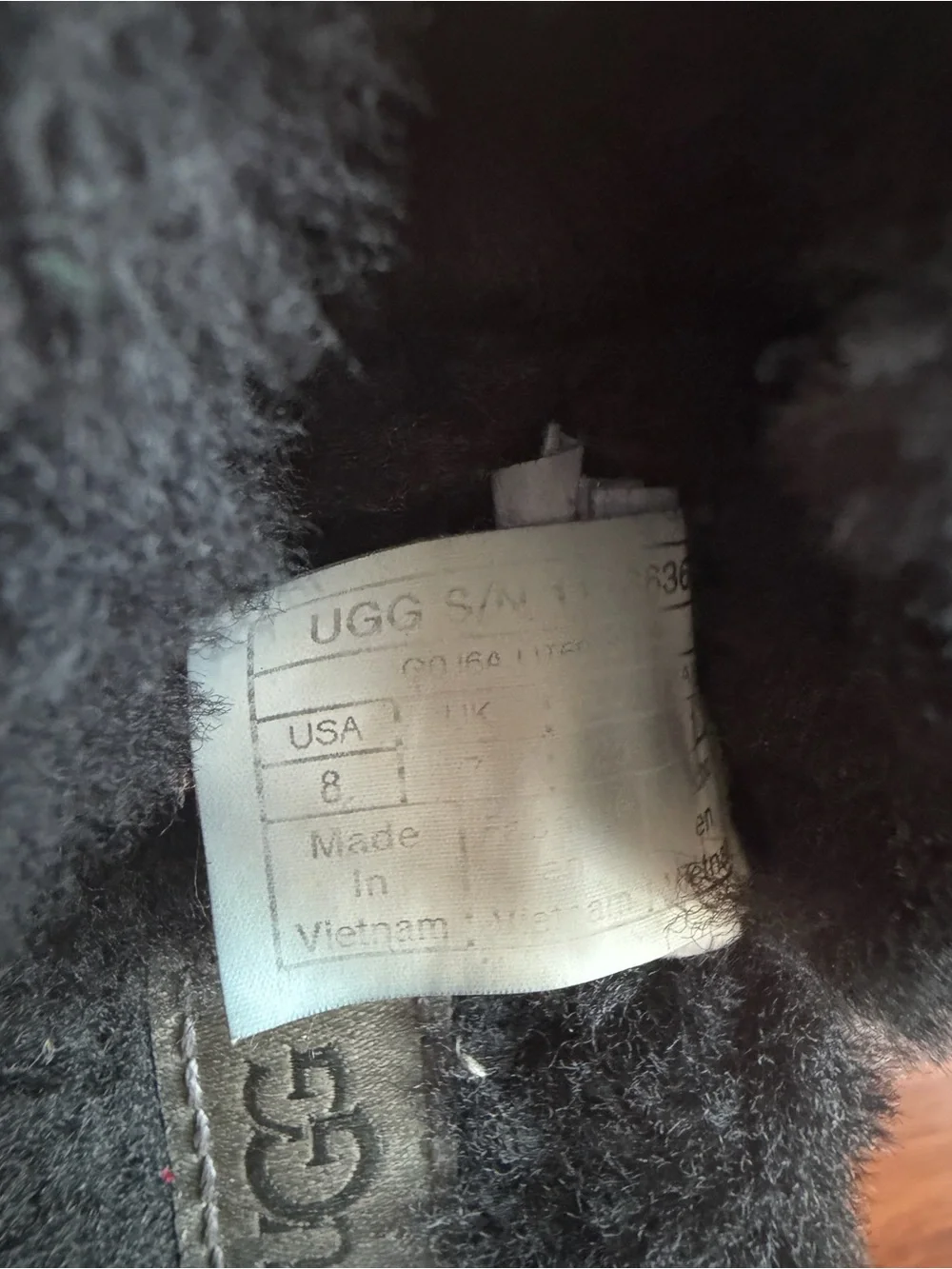 UGG strap footbed straps