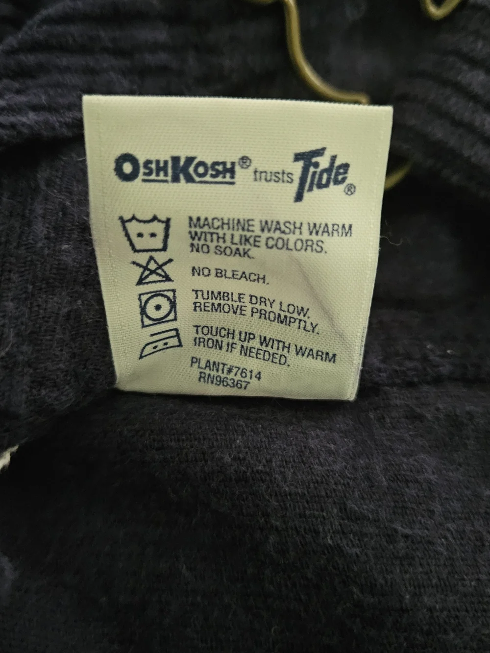 OshKosh Bgosh soft navy
