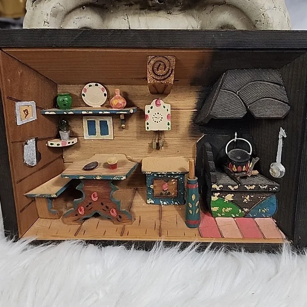 Vintage colorful charming