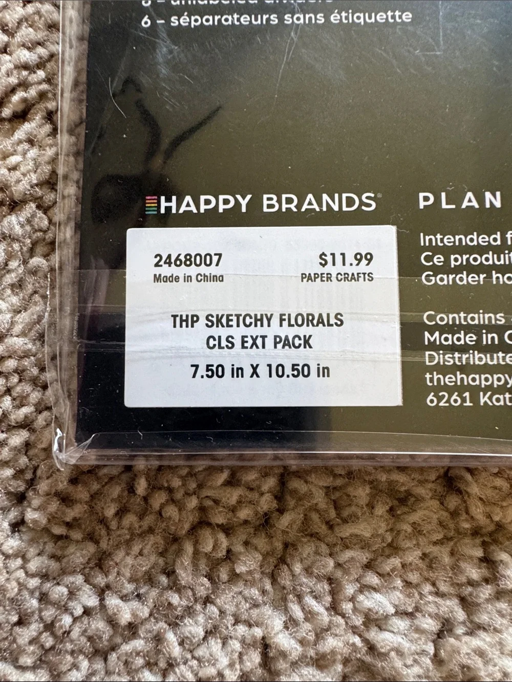 Happy Planner classic undated