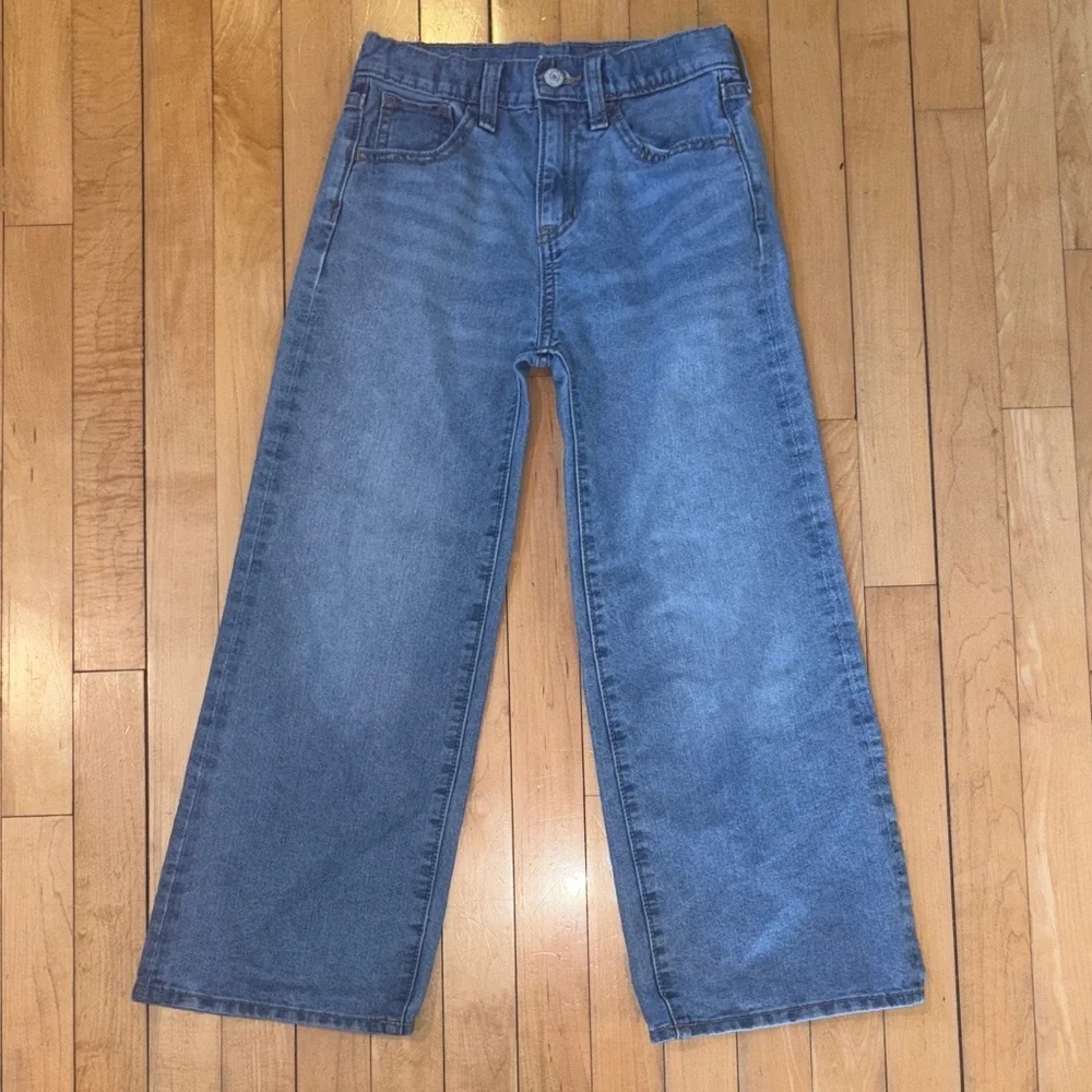 Old Navy Kids Classic Wide-Leg Jeans size 10