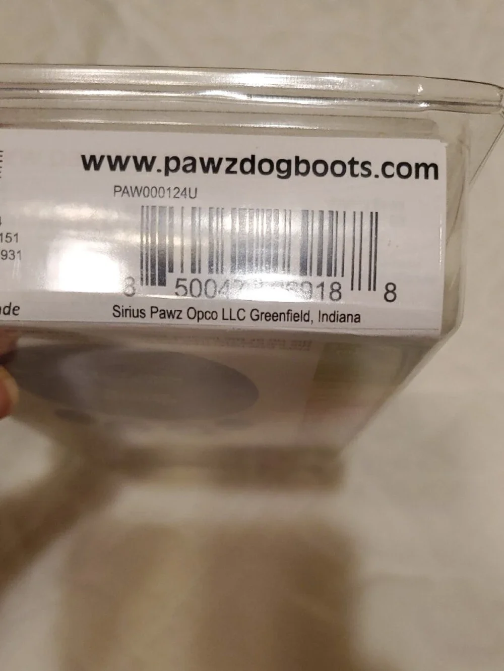 PAWZ rubber dog