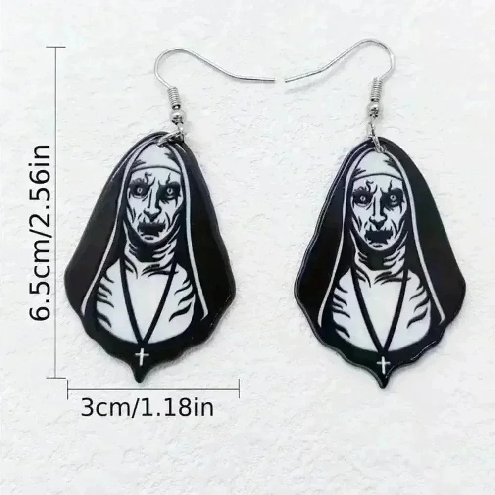 horror min earrings