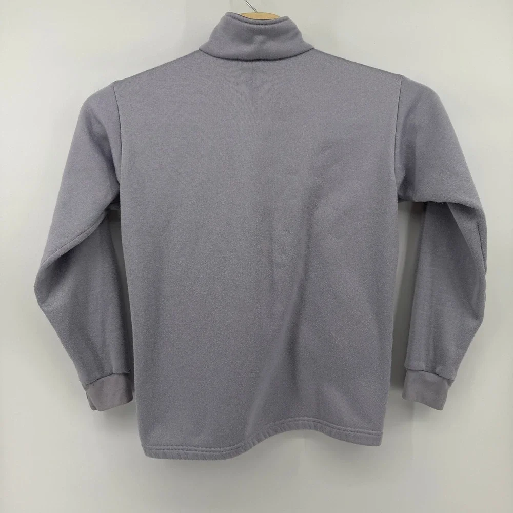Vintage Patagonia Capilene Quarter Zip Pullover Mens Large Grey Made in USA