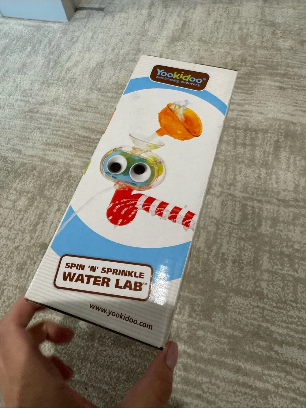 Spin 'n' Sprinkle Water Lab Kids Toy - Red/Green