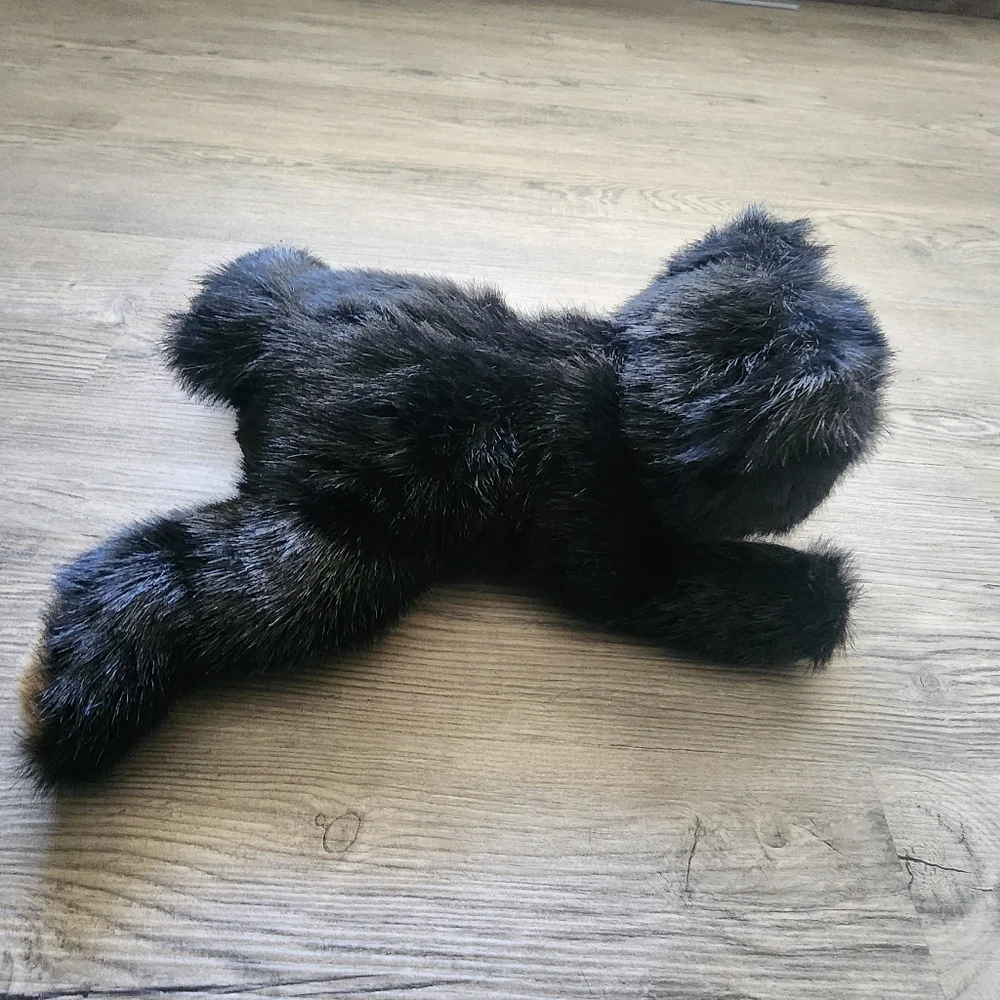 The Bearington Collection‎ Black Bear Plush Stuffed Animal 12