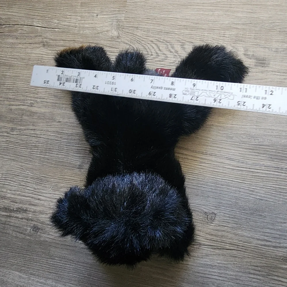 The Bearington Collection‎ Black Bear Plush Stuffed Animal 12