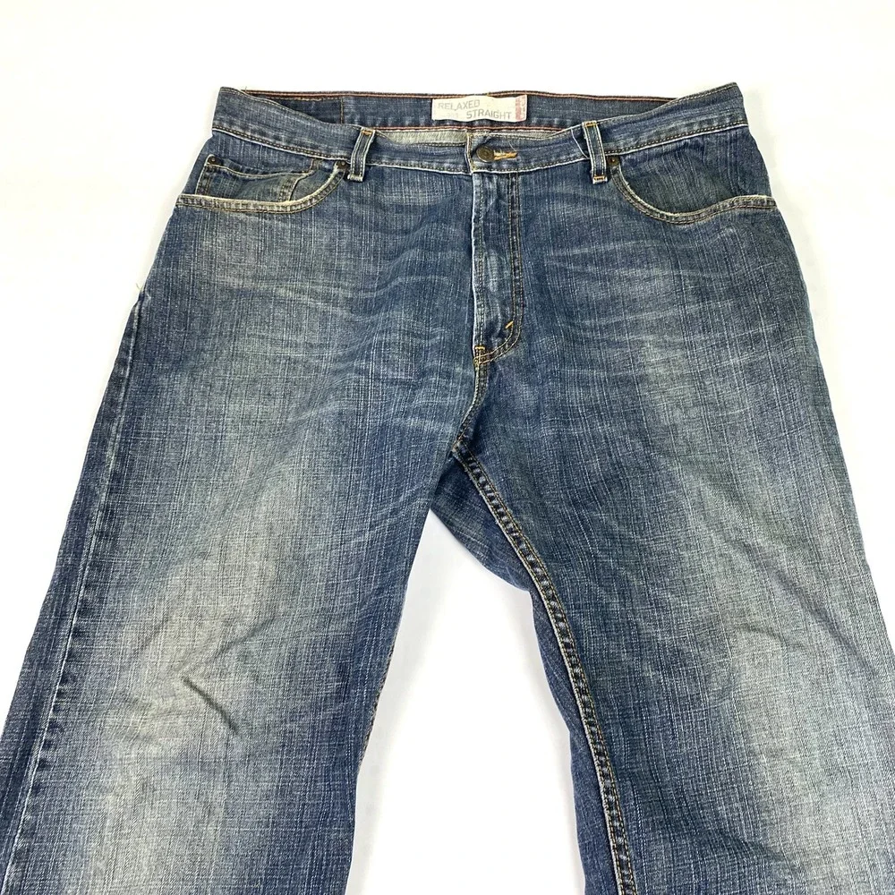 Levis 559 Jeans‎ Men 36x30 Medium Wash Blue Denim 100% Cotton
