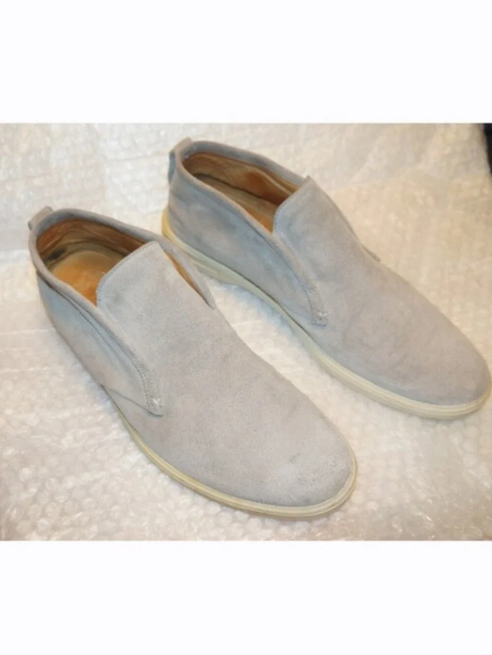 Peter Millar Excursionist Chukka Boots in gray suede Size 11