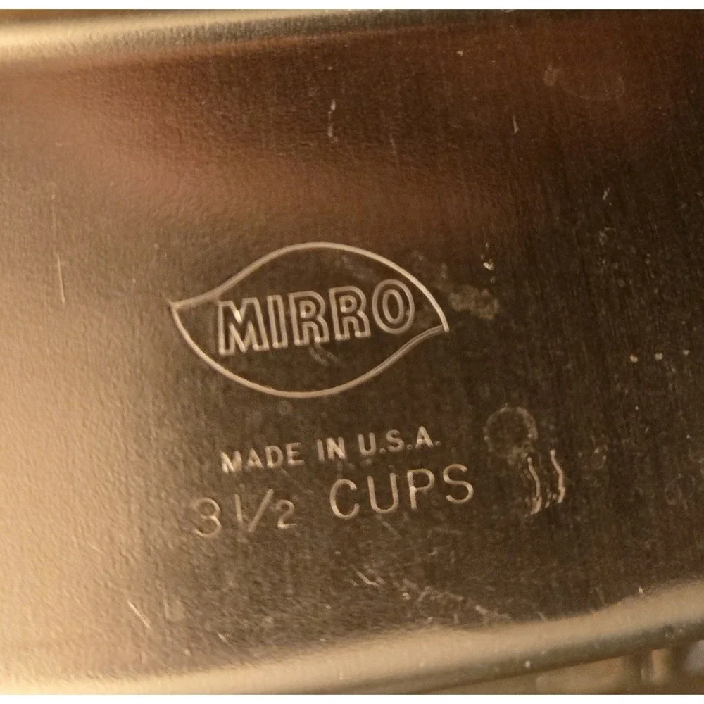 Vintage Mirro Copper Tone Mold Set Fruit‎ Design 3 Piece *Made USA Cottagecore