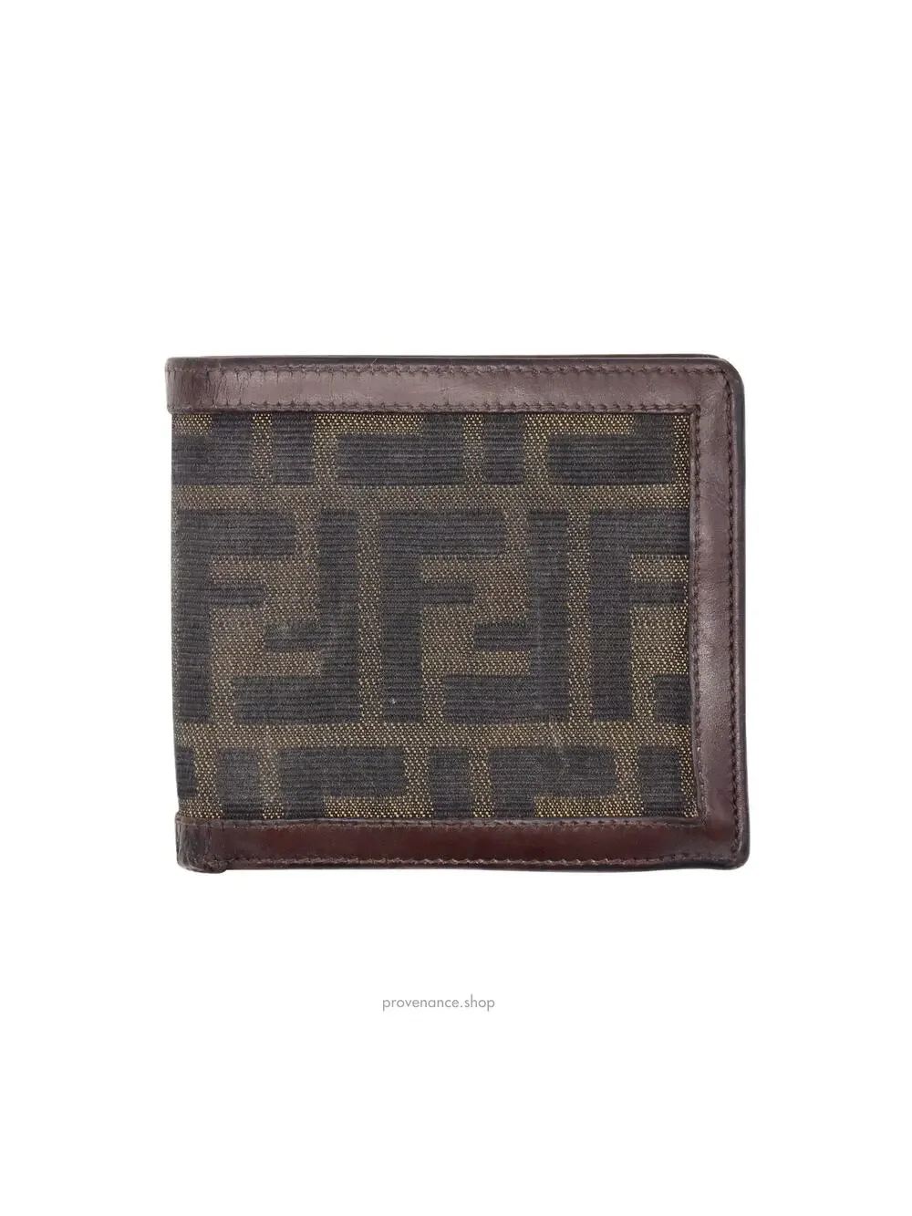 🔴 Fendi Bifold Wallet - FF Zucca
