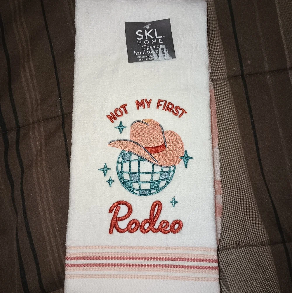 SKL Home‎ 'Not My First Rodeo' Kitchen Towel Set of 2