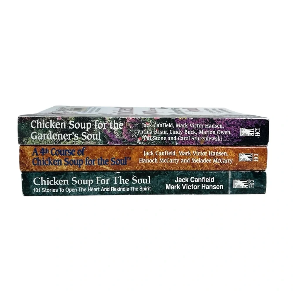 Chicken Soup for‎ the Soul Lot of 3 Gardener’s, 4th Course, 101 Stories