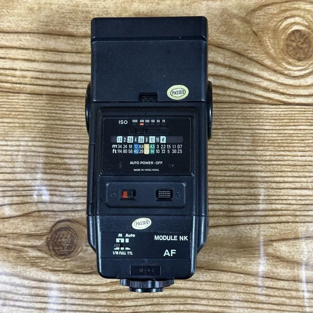Quantaray QB 6500A Shoe Mount Camera Flash for‎ Nikon & Canon DSLRs