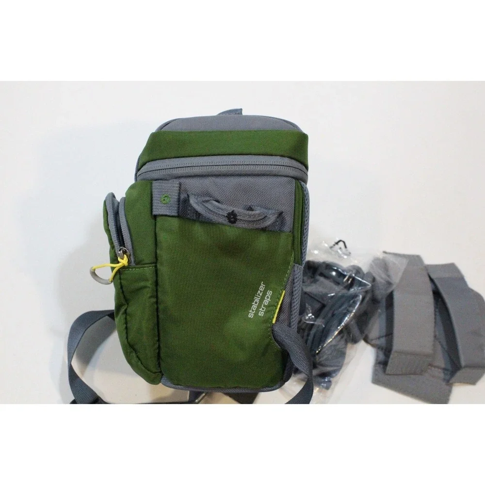 MindShift Multi-Mount 10 Holster Camera Bag Bag ‎ Green & Gray Missing Strap