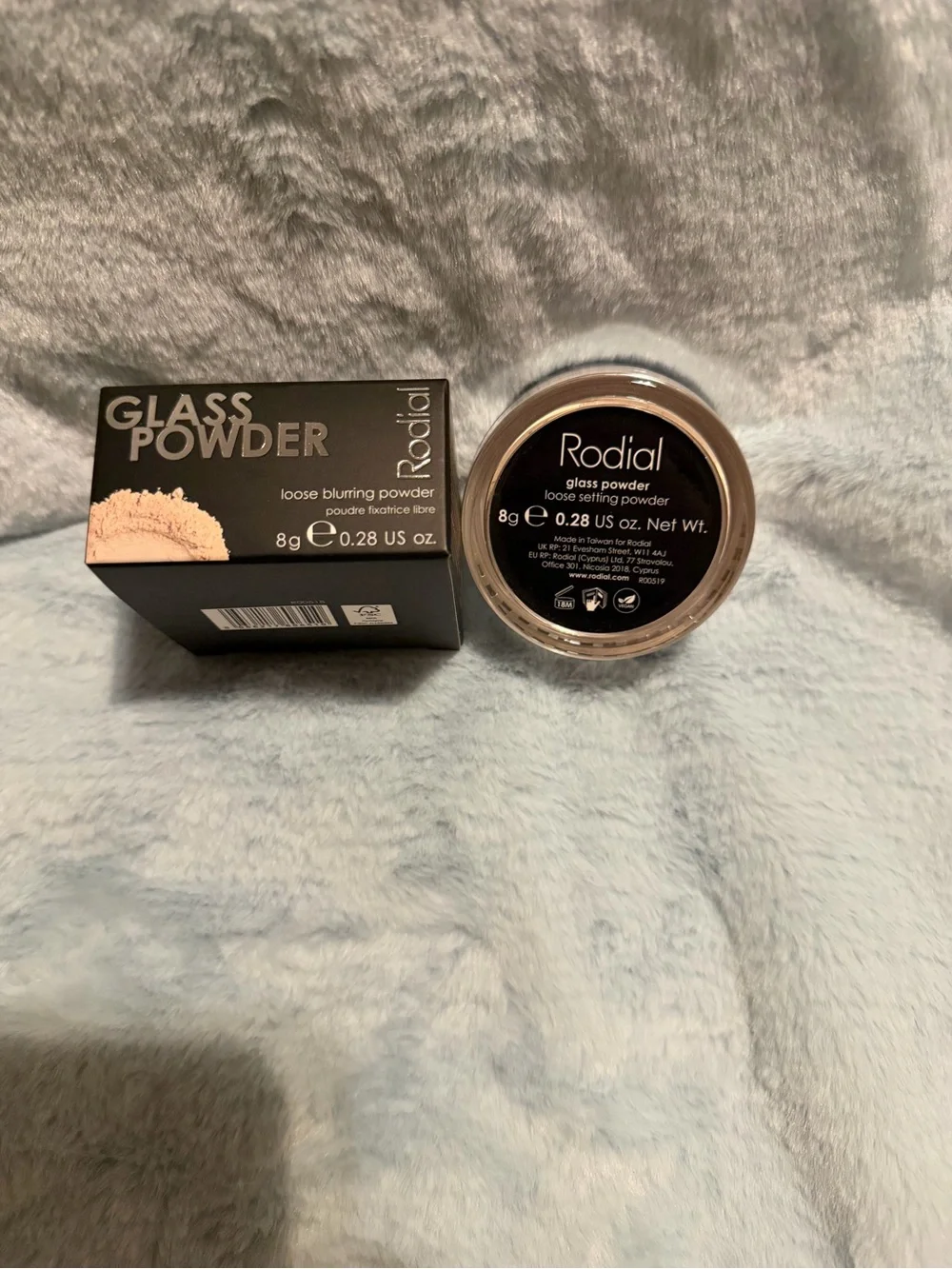 Rodial Black Compact with Rose Logo