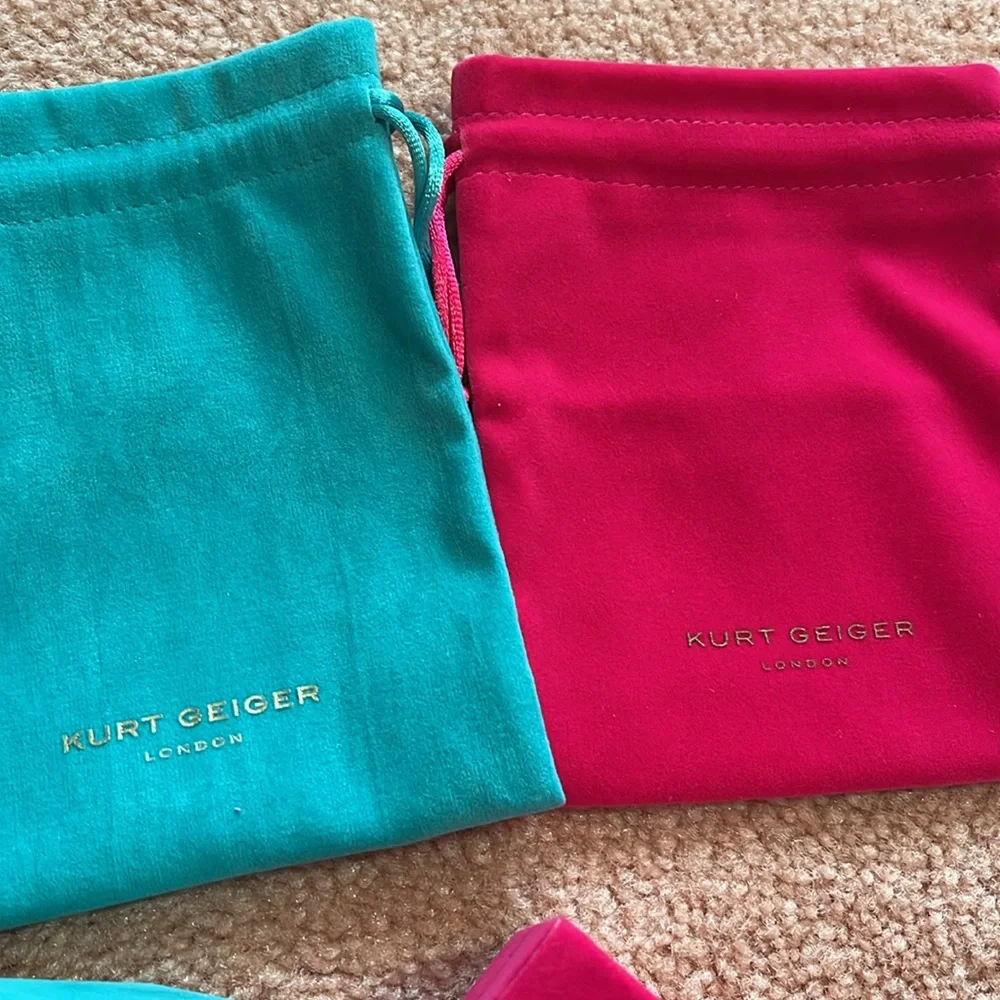 Kurt Geiger Pink and Blue Jewelry Accessories Set