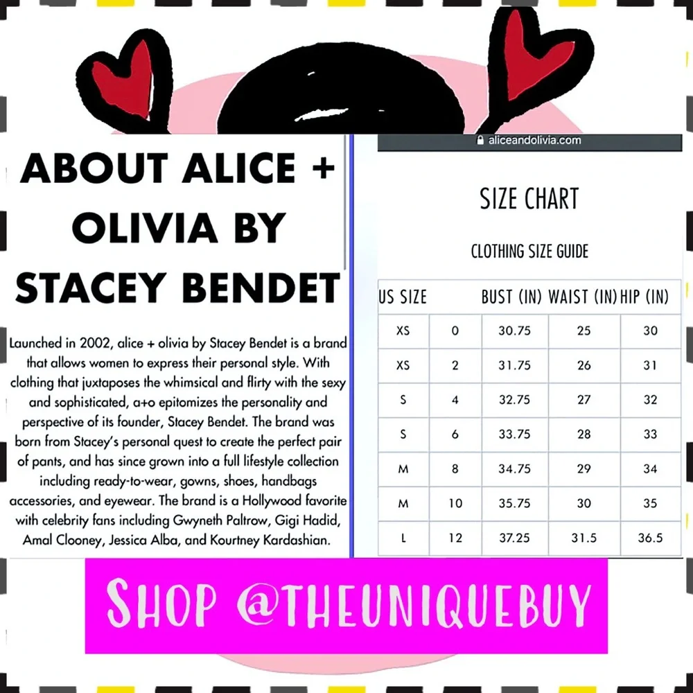 Alice + Olivia same day