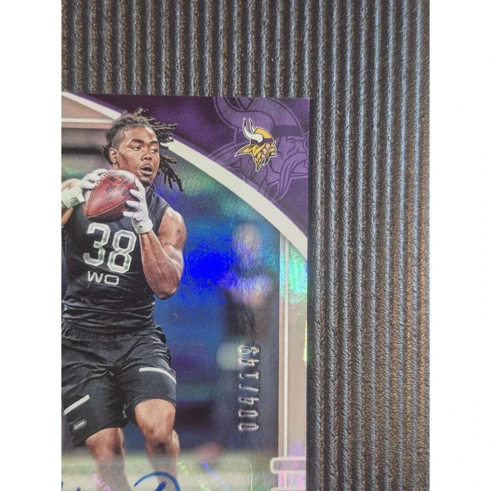 2020 Panini Absolute Rookie K.J. Osborn #169 Spectrum Signatures /149 (AU, RC)