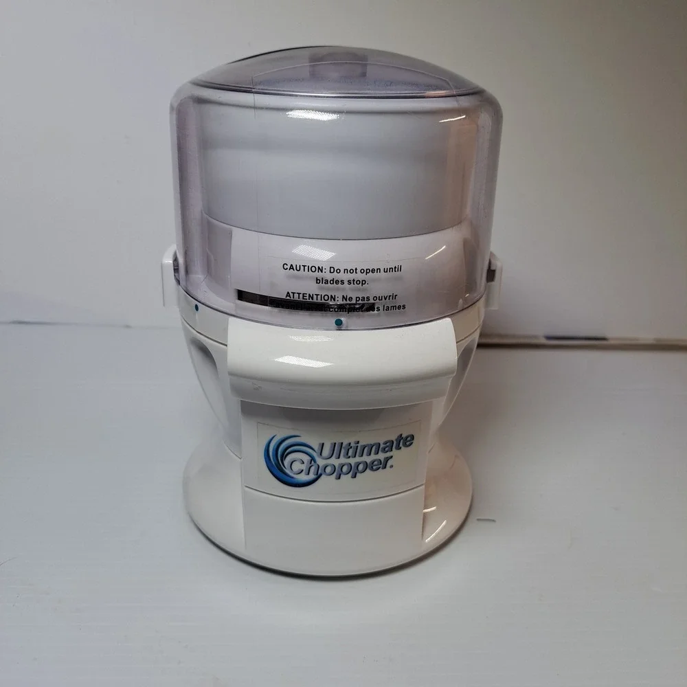 Ultimate Chopper CH-1-600 Food Processor White 750W Good Compact Mini Mincer