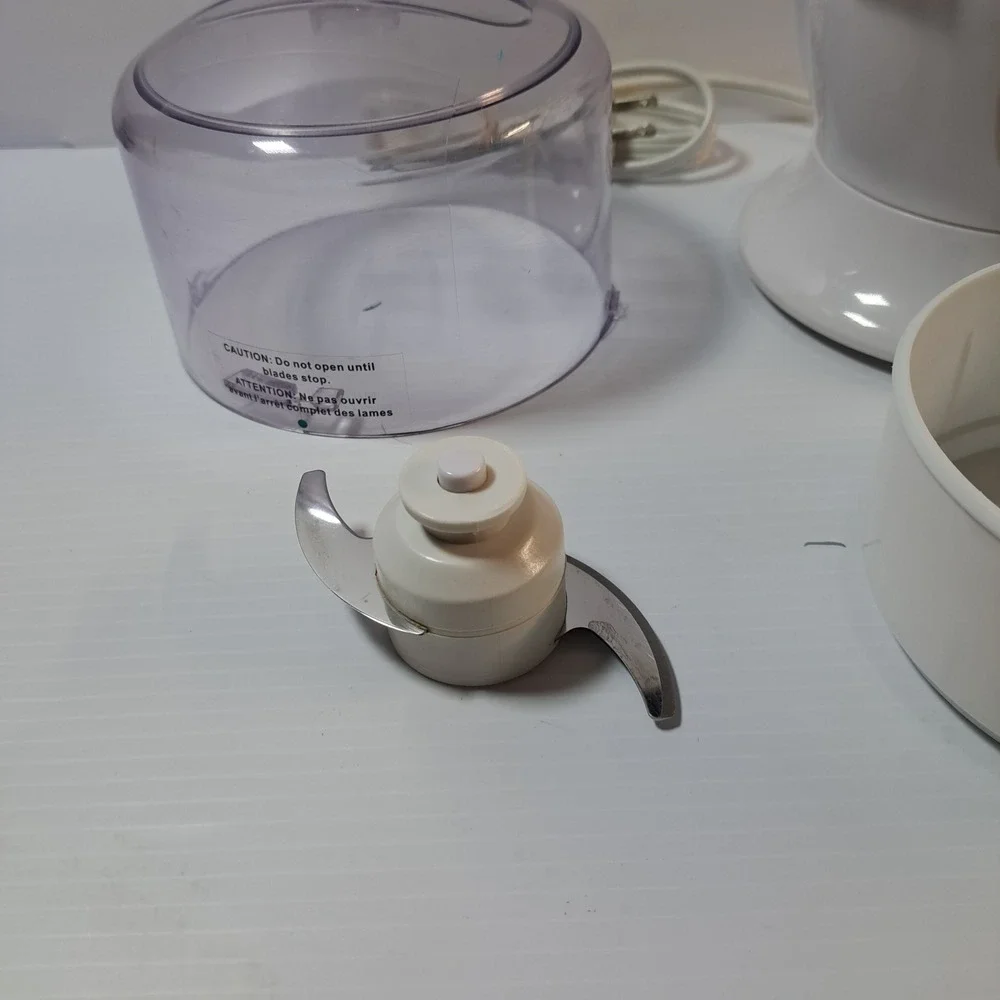 Ultimate Chopper CH-1-600 Food Processor White 750W Good Compact Mini Mincer