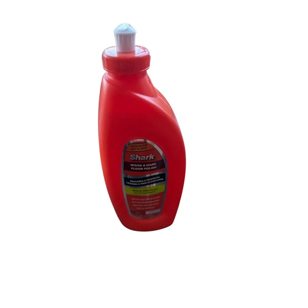Shark Wood And Hard Floor Polish High Gloss Bottle 16 Oz. Safe For All Floors