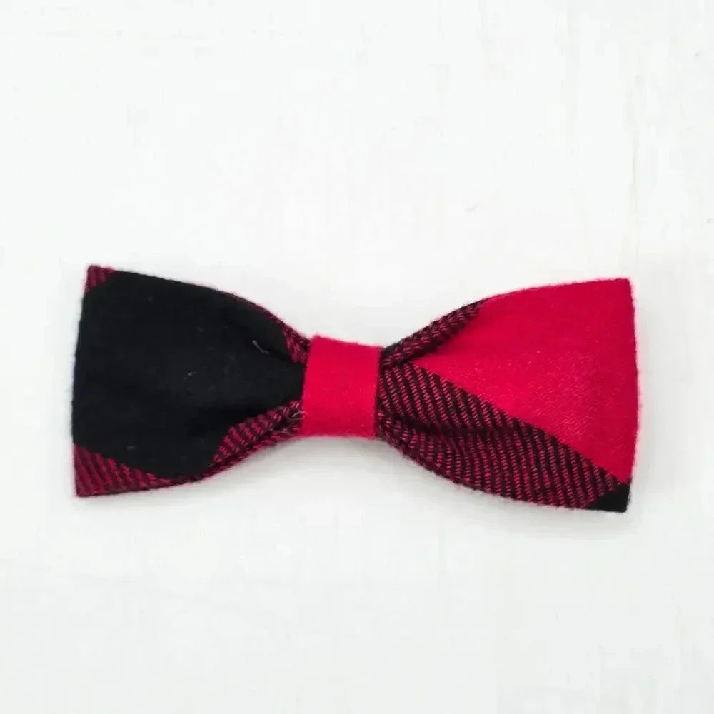 Tommy Bahama Kids Red Black‎ Bow Hair Clip Accessories NWT