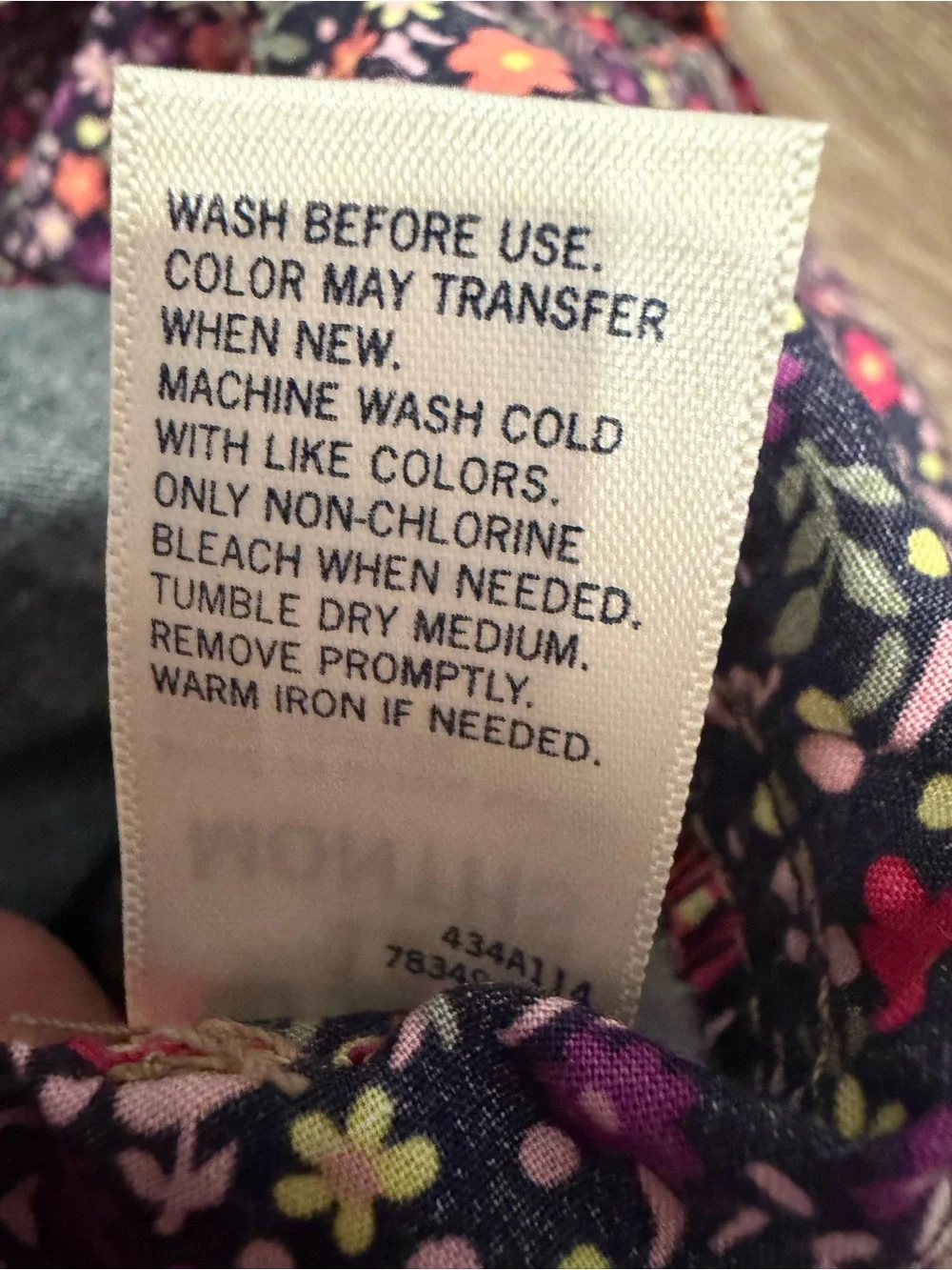 OshKosh B’Gosh Baby Girls Tiered Floral Denim Overall Dress size 12 months