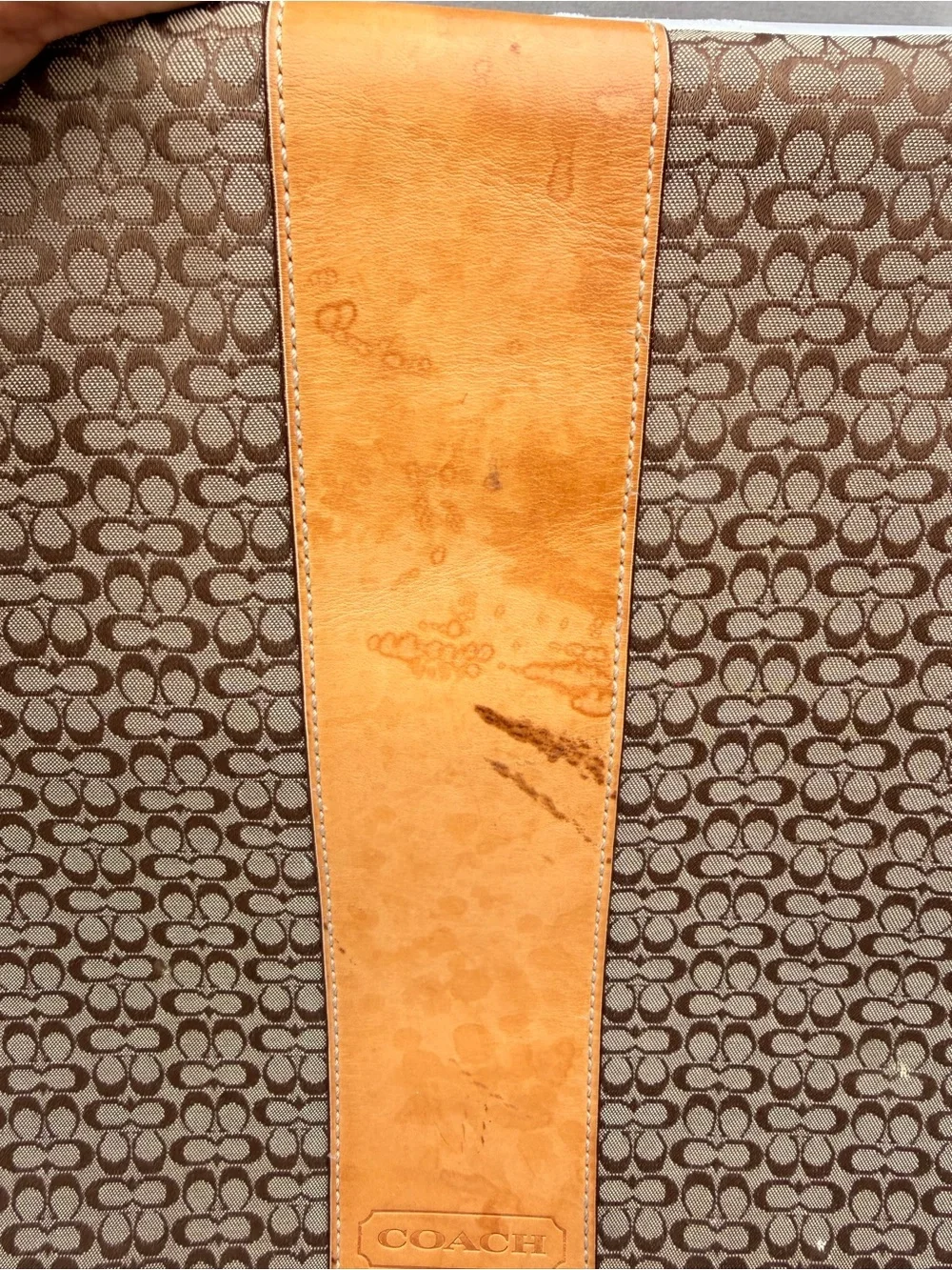 Coach messenger bag