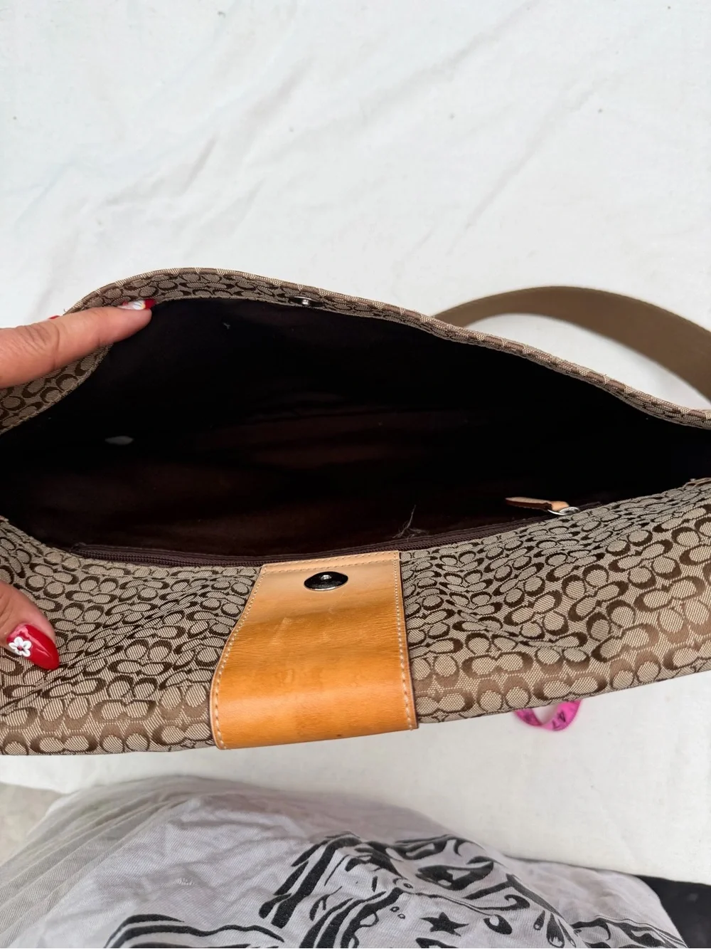 Coach messenger bag