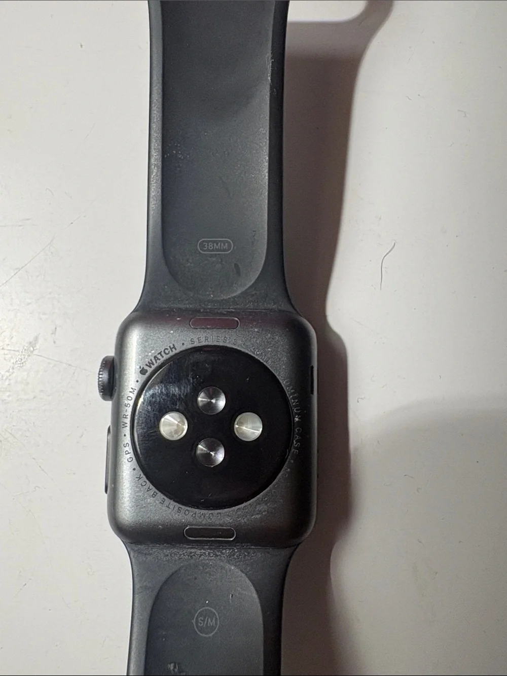 Apple Watch in Black with Sport Band