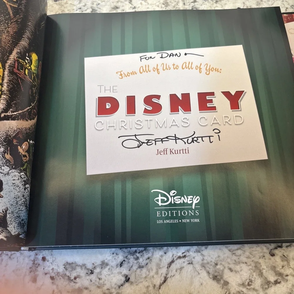 Disney christmas card