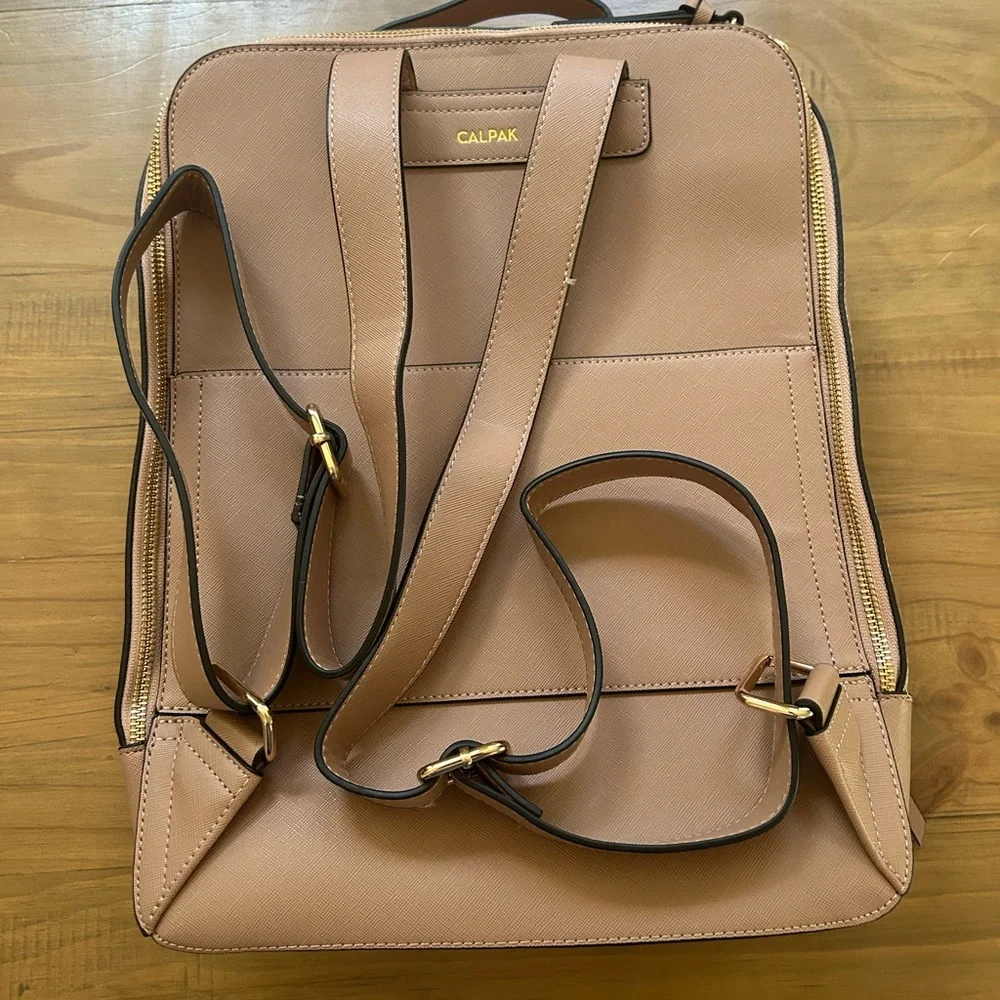 Calpak structured leather
