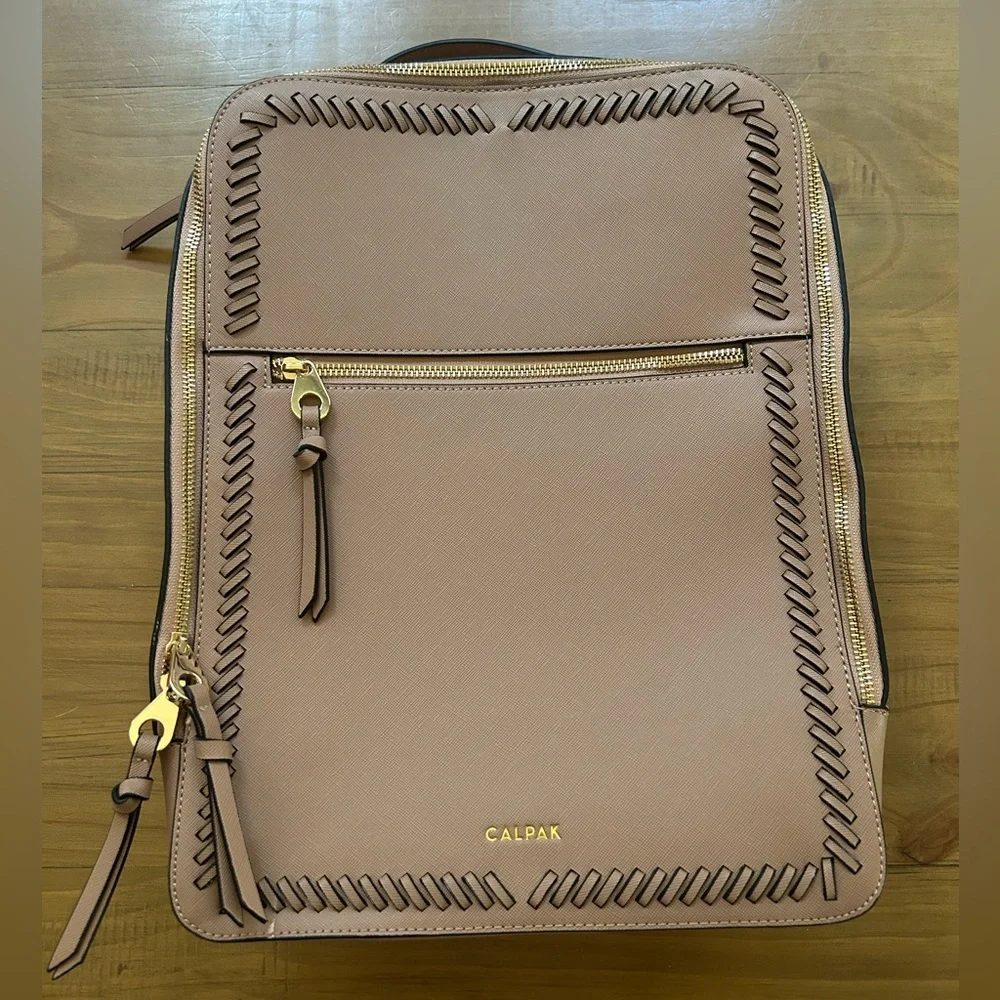 Calpak structured leather