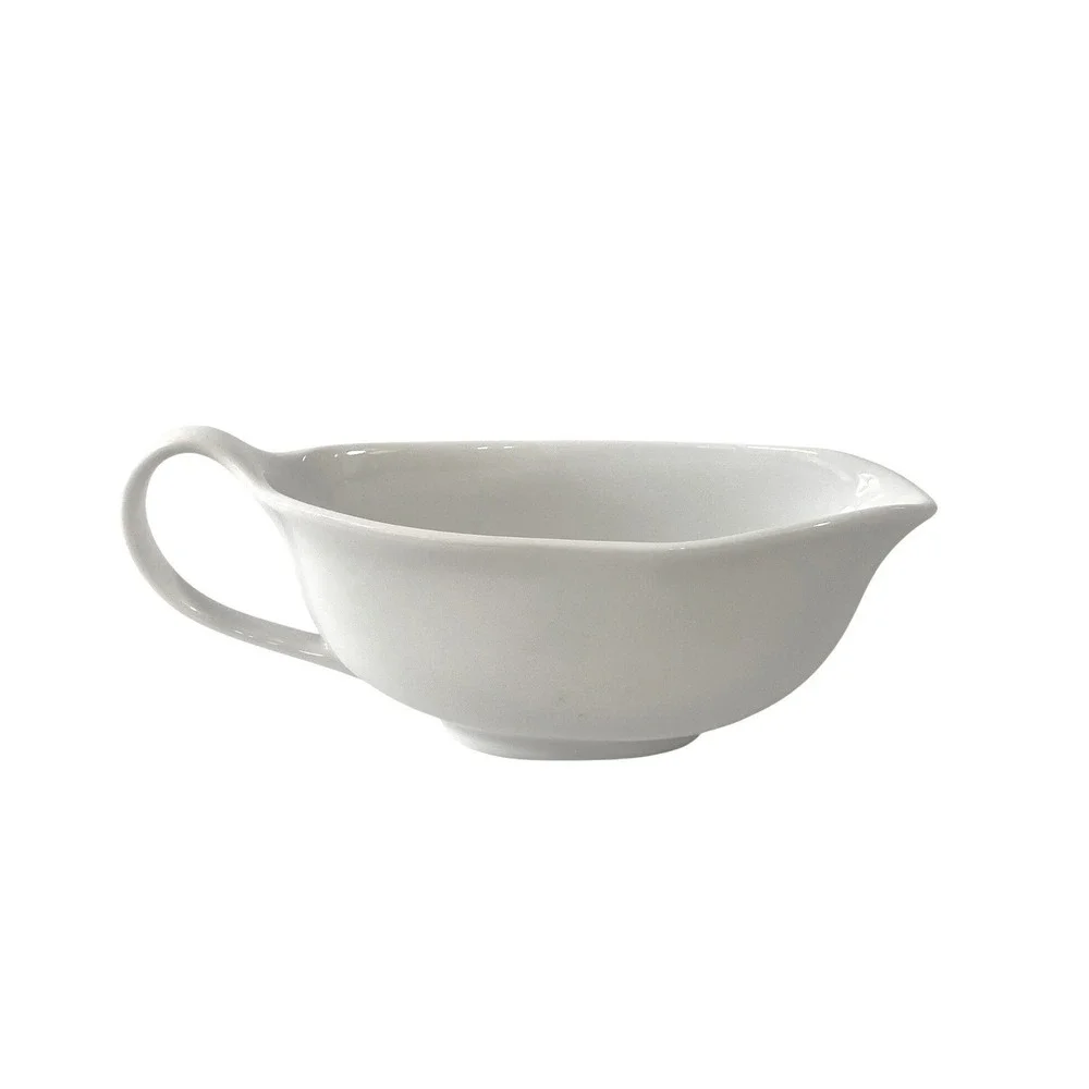 Dansk Jack‎ Larsen Gravy Boat White Porcelain Modern Minimalist Scandi Style