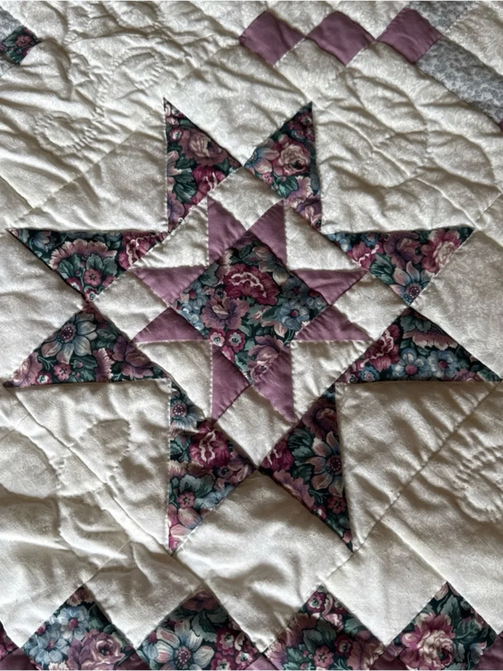 Handmade measuring quality mauve