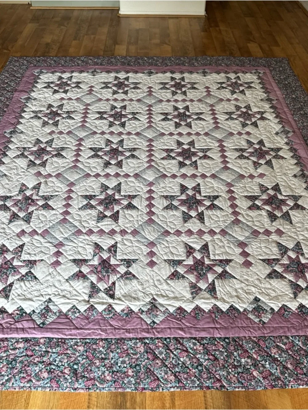 Handmade accents piece bed