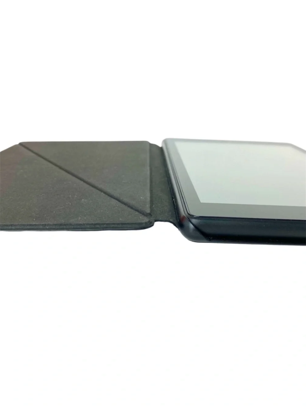 New Amazon Fire HD8 Folio Cover - Charcoal Grey Textured in Original Pkg