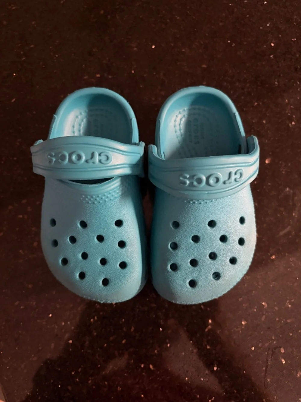 Toddler Crovs size 5, worn a few times