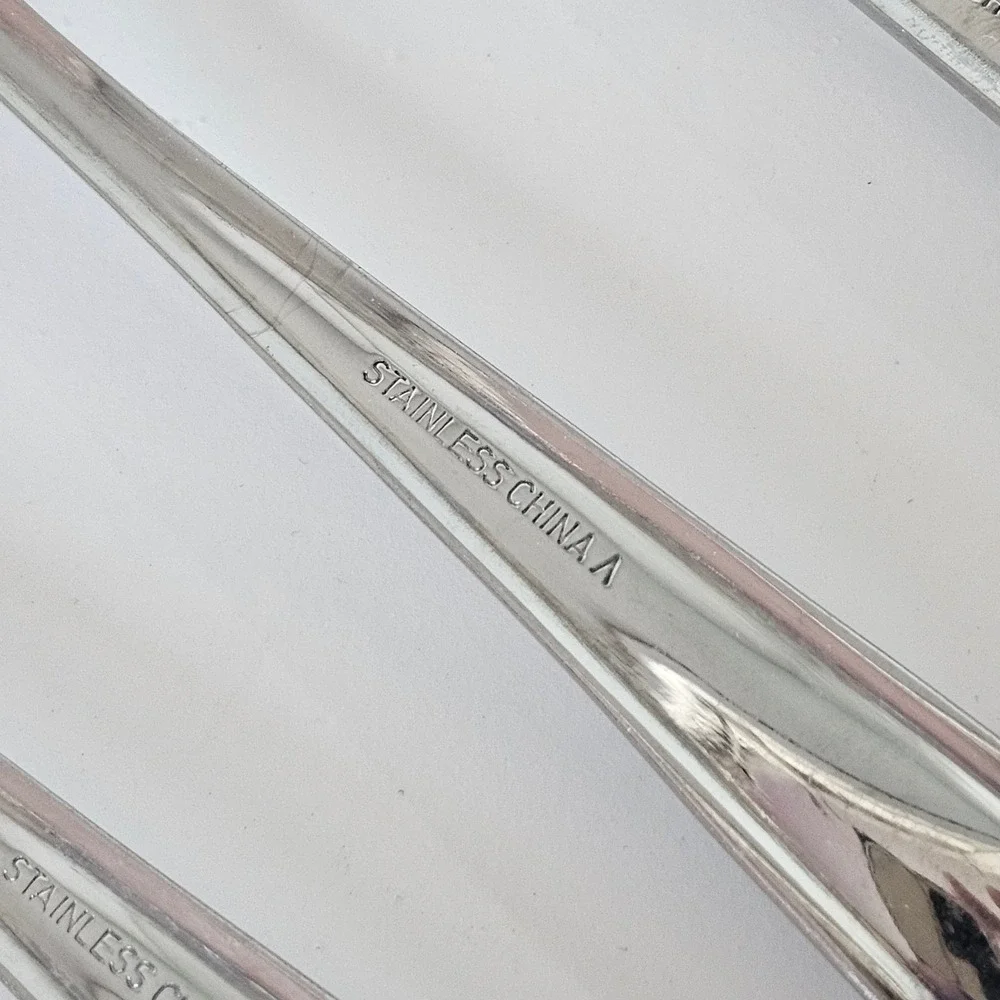 Stainless China Silverware Set 10‎ Pieces Forks Knives Spoons Flatware