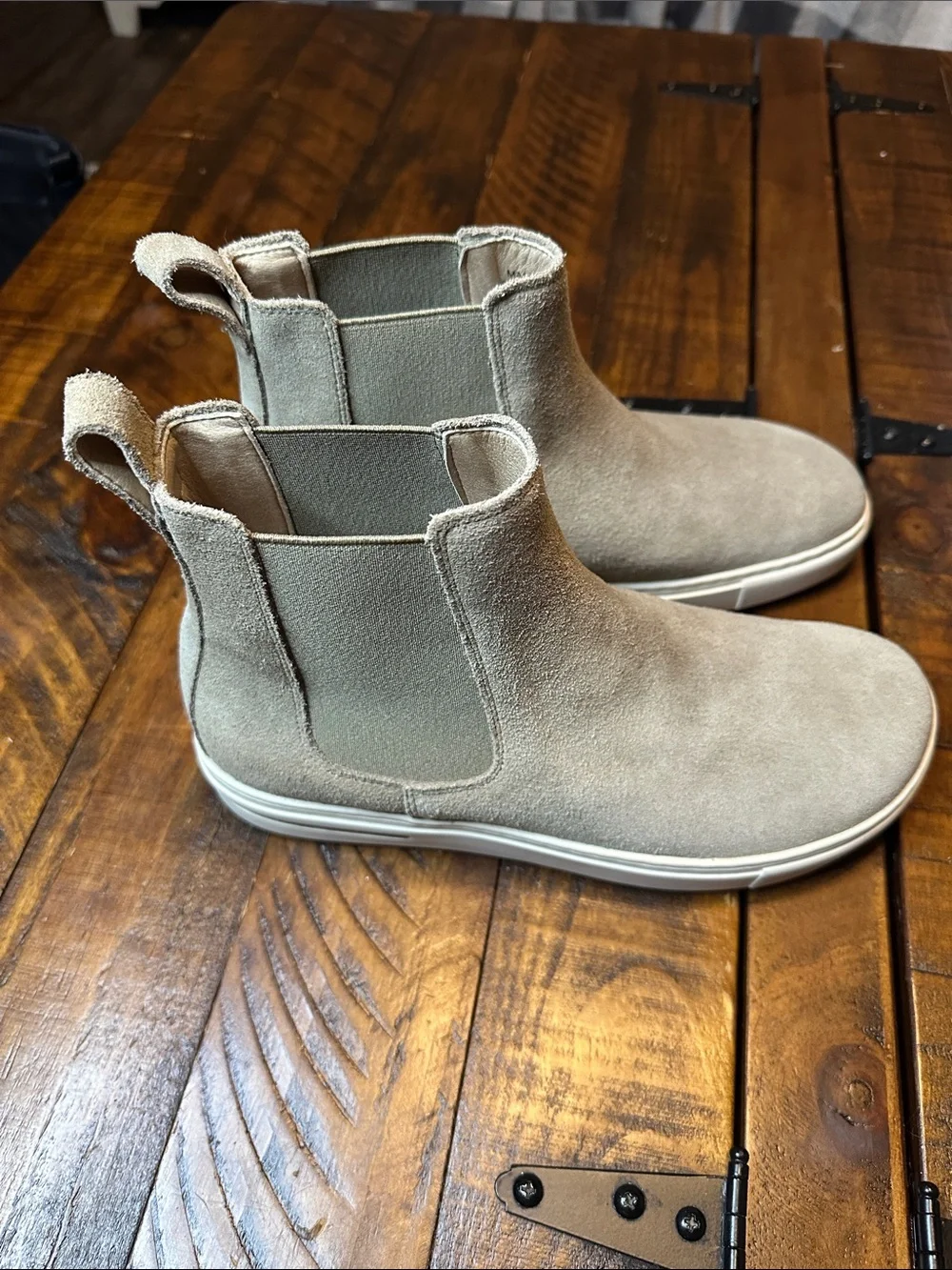 Birkenstock sneakerboots leather elastic