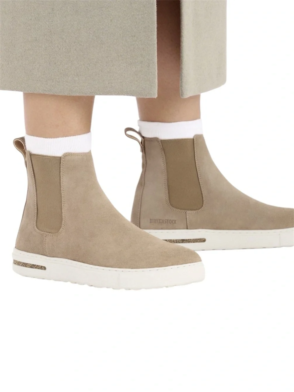 Birkenstock support suede boot