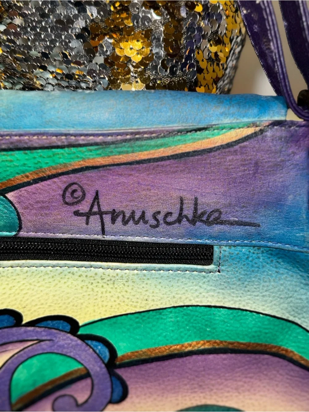 Anuschka hand painted