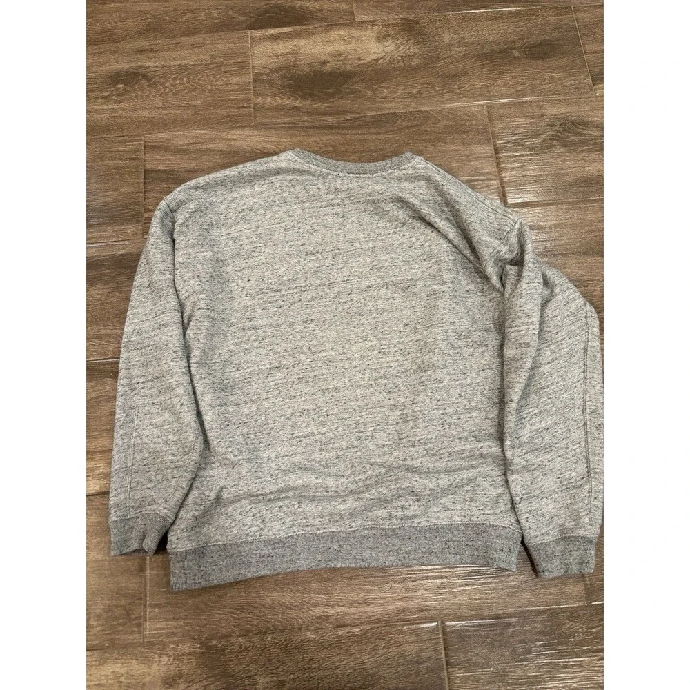 J. Crew‎ Men’s Gray Sweatshirt Size M Cotton Blend Casual