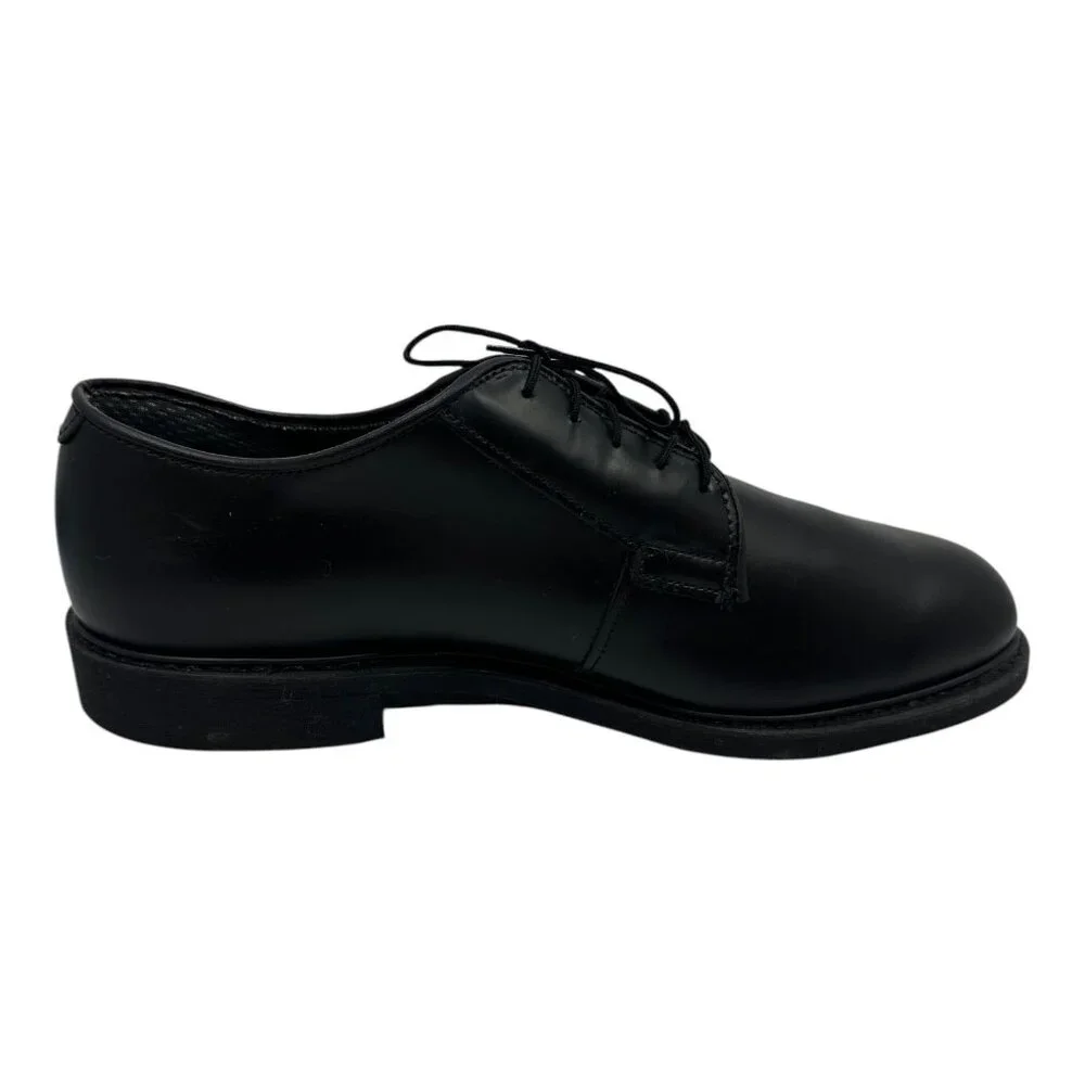 Bates Men's Oxford Dress Shoes Size‎ 11D Black Leather Vibram Sole New Old Stock