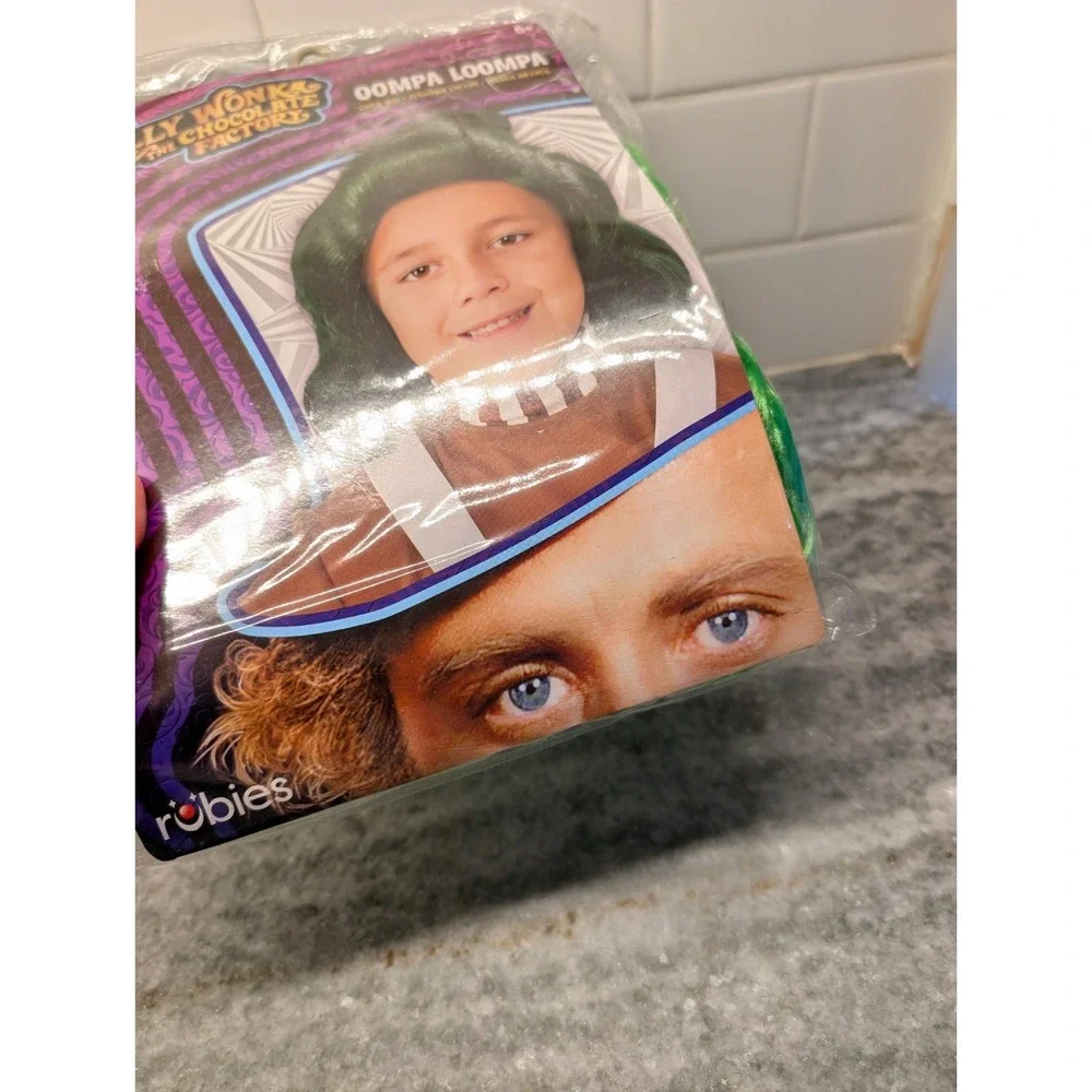 Willy Wonka And The Chocolate Factory Oompa Loompa Wig- Child 6+