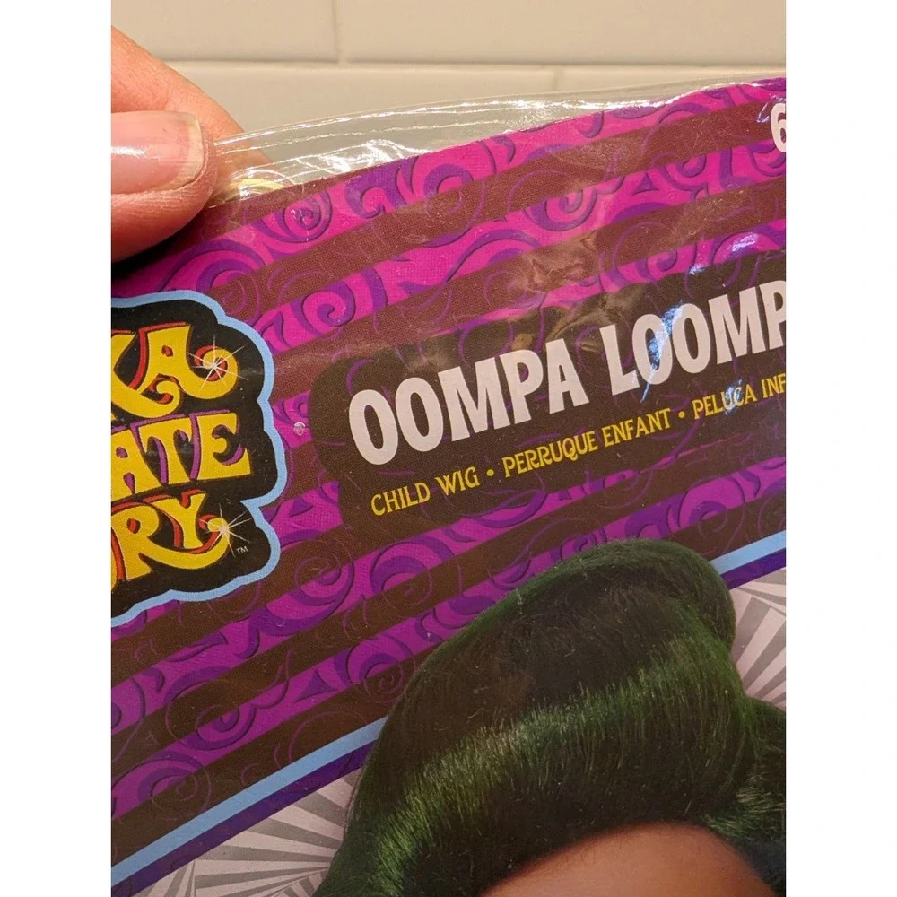 Willy Wonka And The Chocolate Factory Oompa Loompa Wig- Child 6+