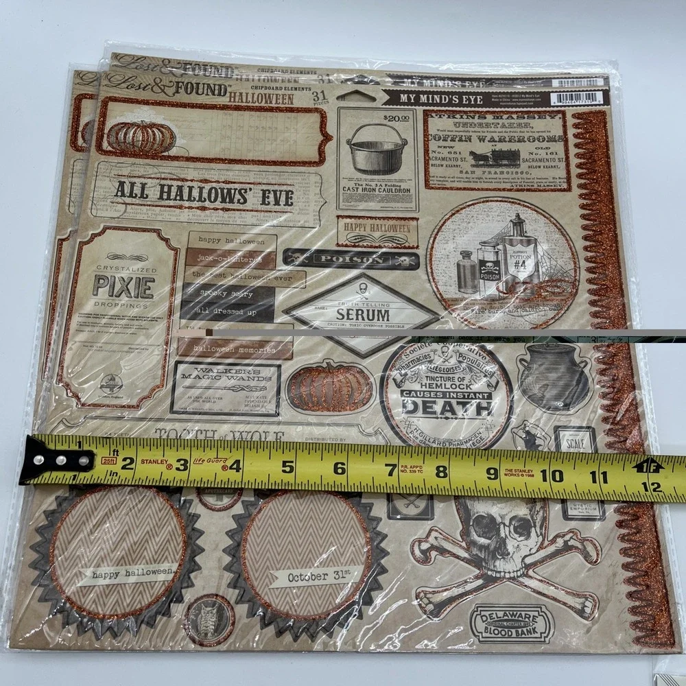 Assorted embellishment planners lot