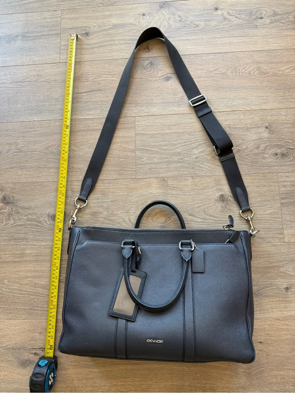 Coach black pebble